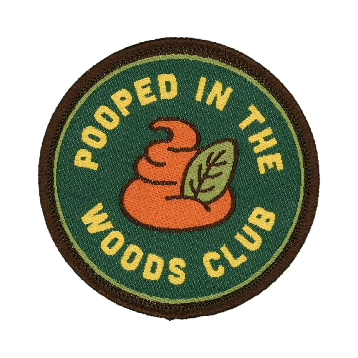Pooped in the Woods Club Patch