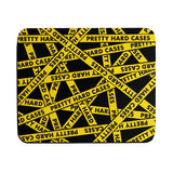 Pretty Hard Cases Caution Tape Mouse Pad
