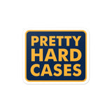 Pretty Hard Cases Stamp Logo Vinyl Sticker