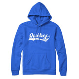 Québec Retro Baseball Logo Sweatshirt or Hoodie