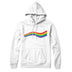 Rainbow Wave Pride Flag Sweatshirt Hoodie