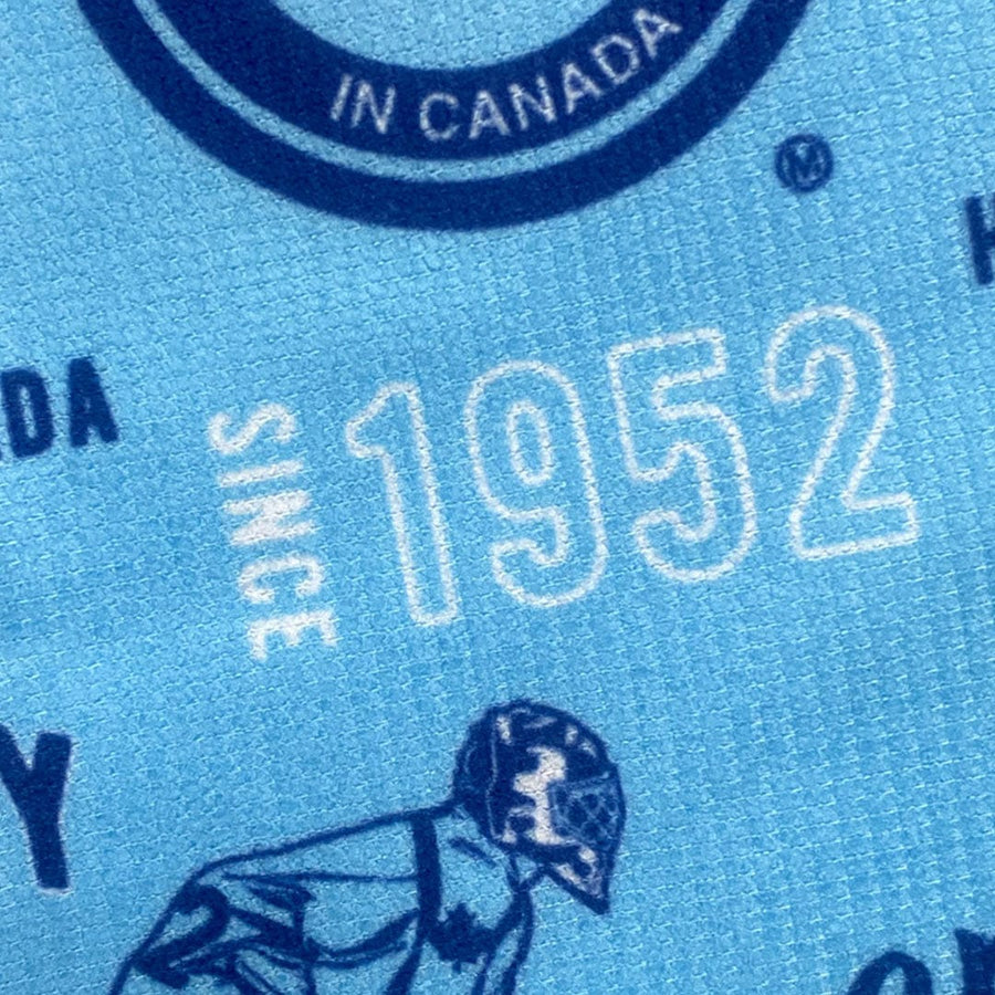Retro Hockey Night in Canada Pattern Golf Towel