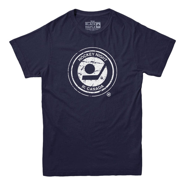 【HOCKEY】 FIREWORK TEE BLACK RetroHockeyNightinCanadaDistre