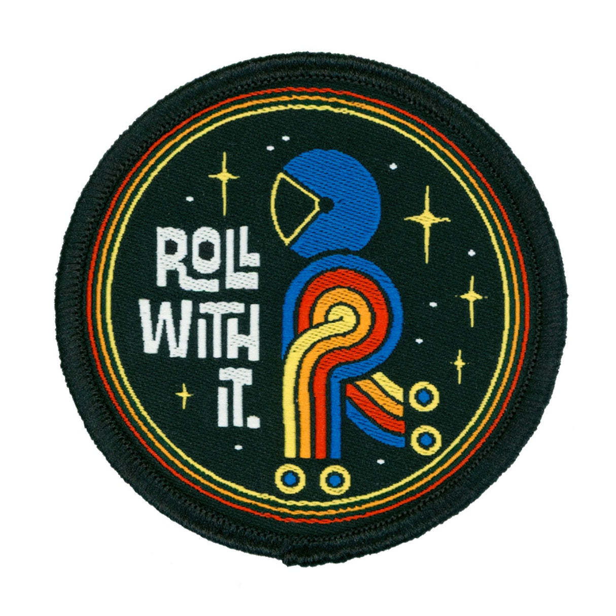 Roll With It Rollerskating Patch