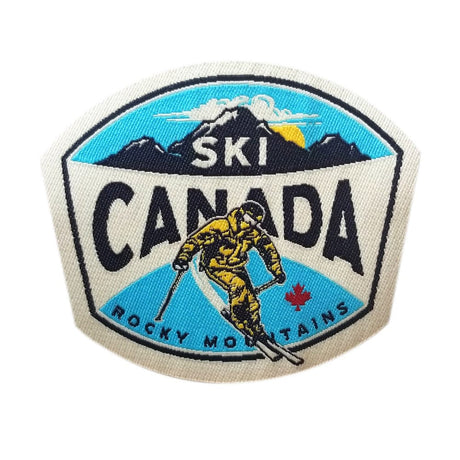 Ski Canada Rocky Mountains Patch