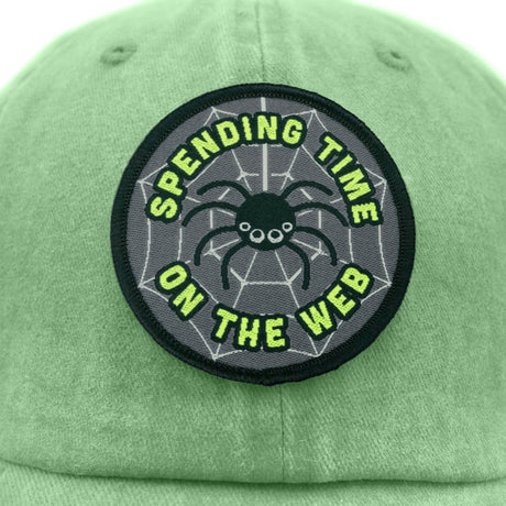 Spending Time on the Web Pigment Dyed Dad Cap