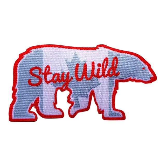 Stay Wild Polar Bear Patch