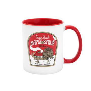 Sugar Shack Maple Syrup Label 11oz Mug