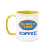 Survey Says Coffee 11oz Mug with Yellow Accents