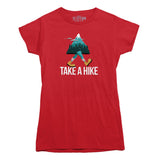 Take A Hike Walking Mountain T-shirt