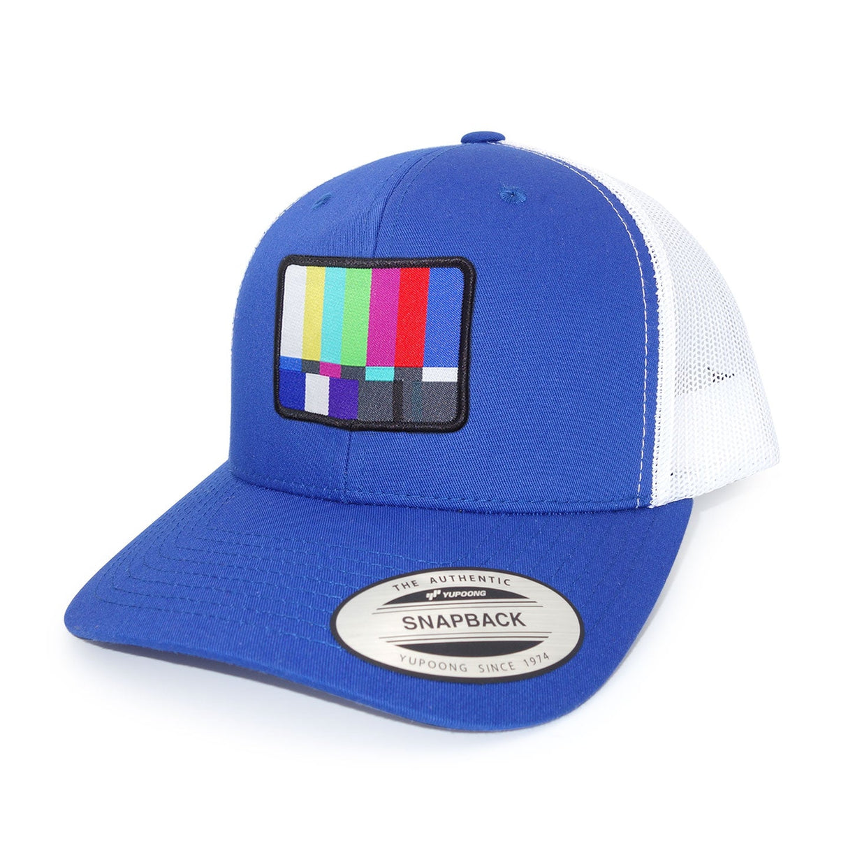 Technical Difficulties Royal Blue and White Trucker Cap