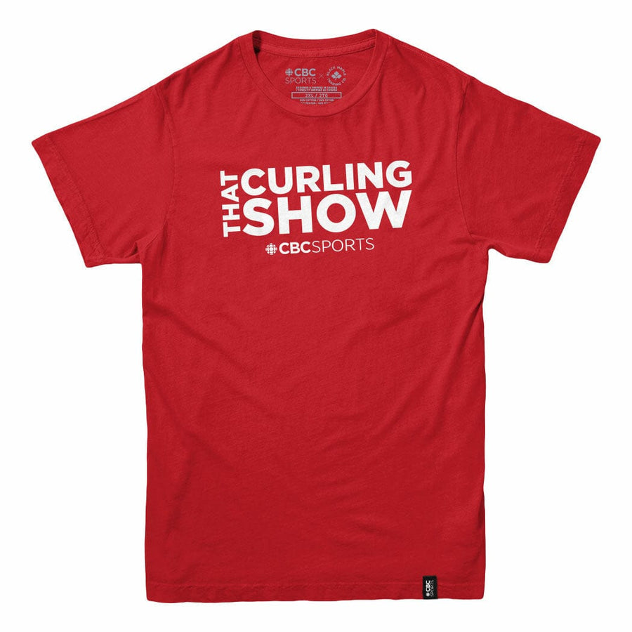 That Curling Show White Logo T-shirt