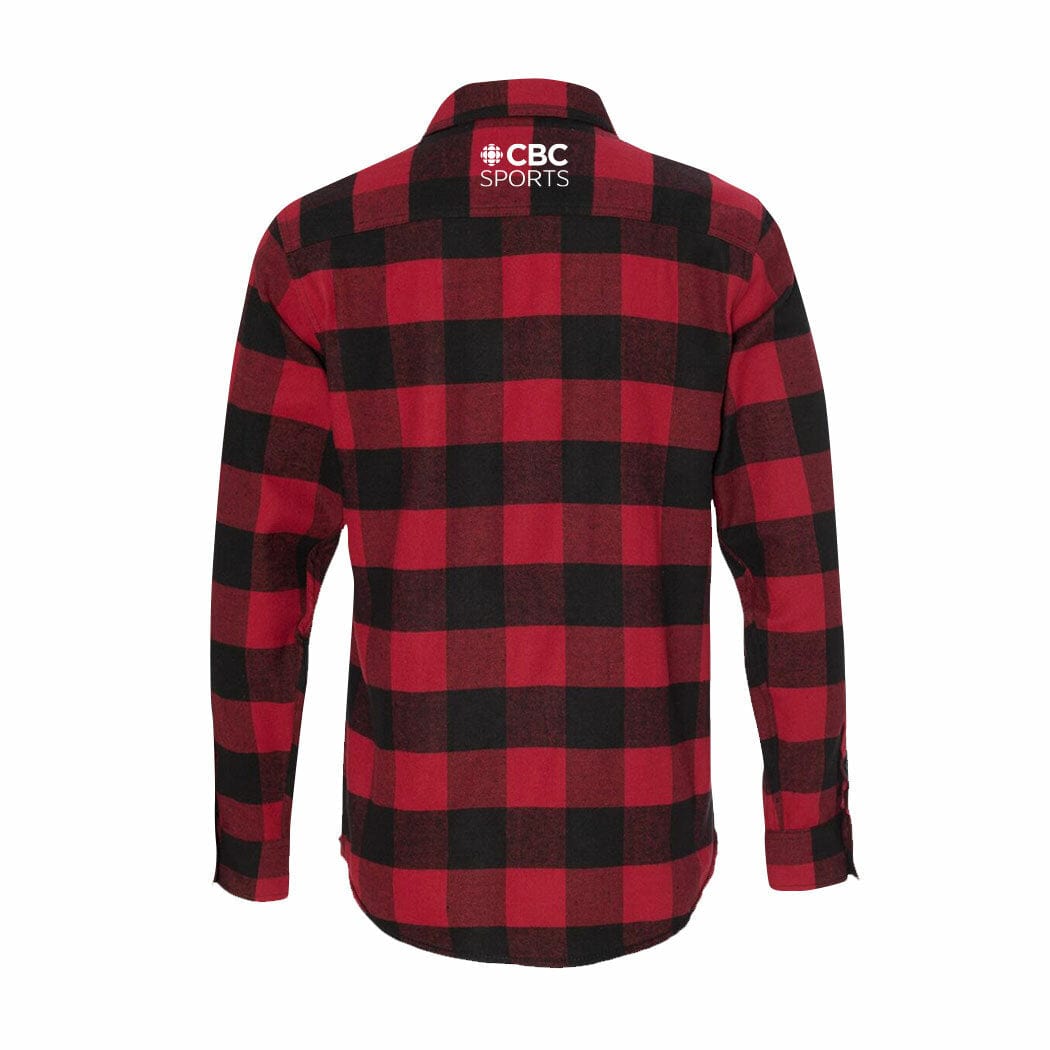 That Curling Show Buffalo Plaid Button Down Shirt Black Maple