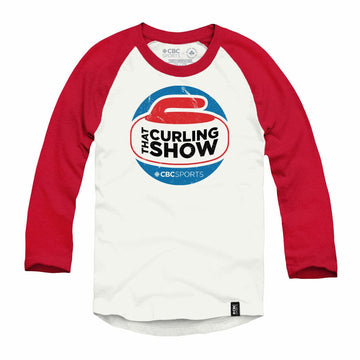 That Curling Show Rock Logo Baseball Sleeve