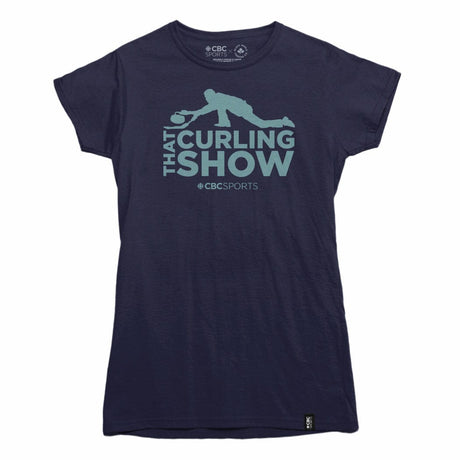 That Curling Show Tone on Tone Leader Women's T-shirt