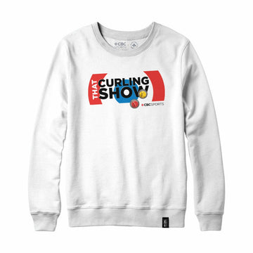 That Curling Show Colour Logo Crewneck Sweater