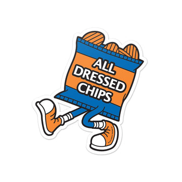 The Best All Dressed Chips Sticker