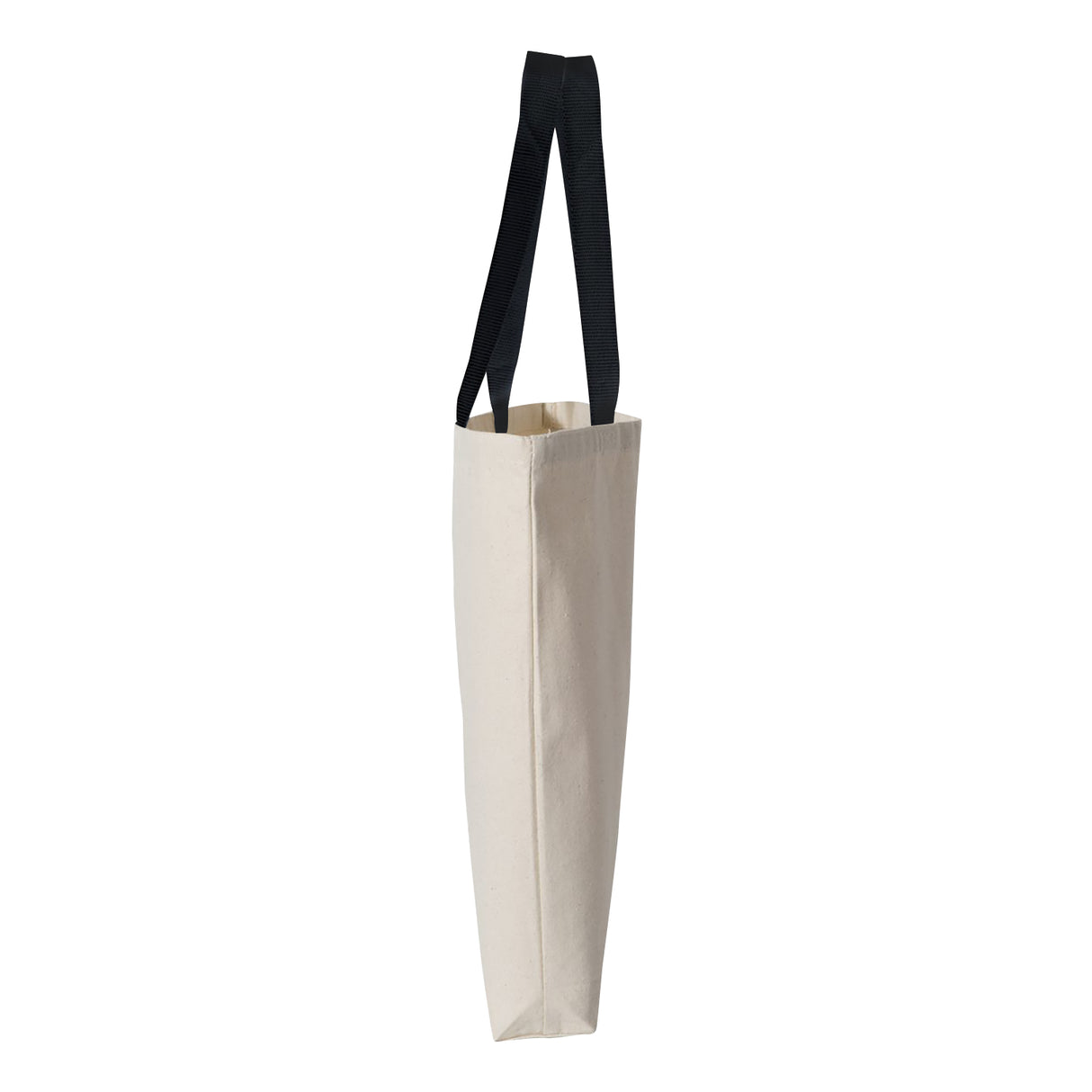 The Best Pizza Canvas Tote Bag Natural with Black