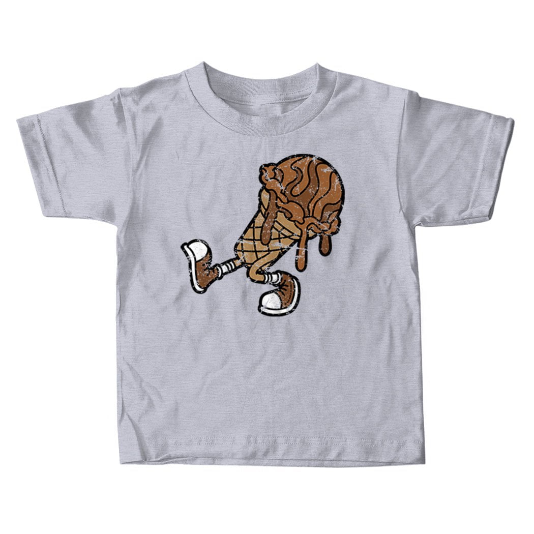 The Best Chocolate Ice Cream Cone Kids T-Shirt