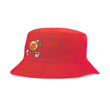 The Best Maple Syrup Embroidered Organic Cotton Bucket Hat