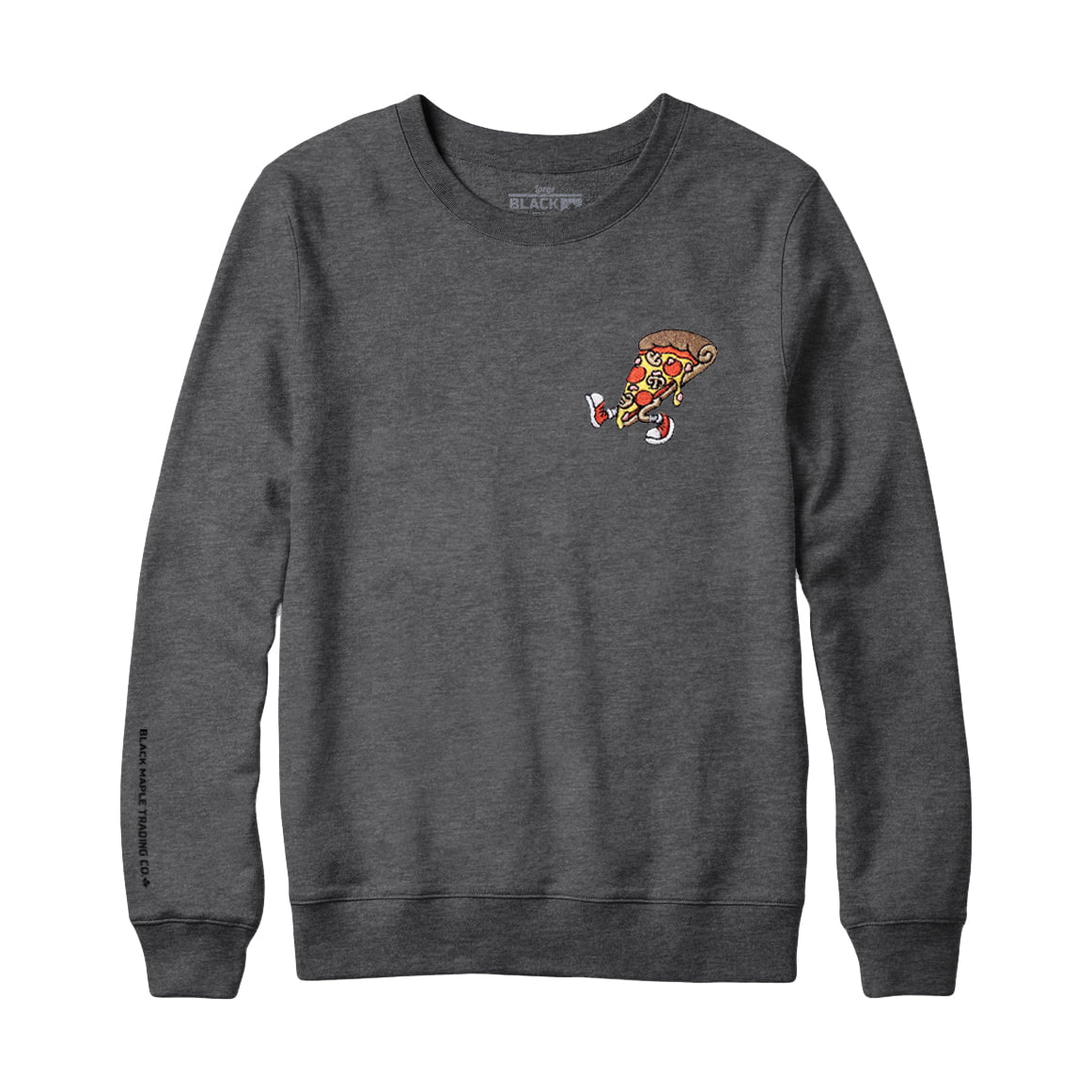 The Best Pizza Embroidered Sweatshirt and Hoodie