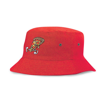 The Best Pizza Embroidered Bucket Hat