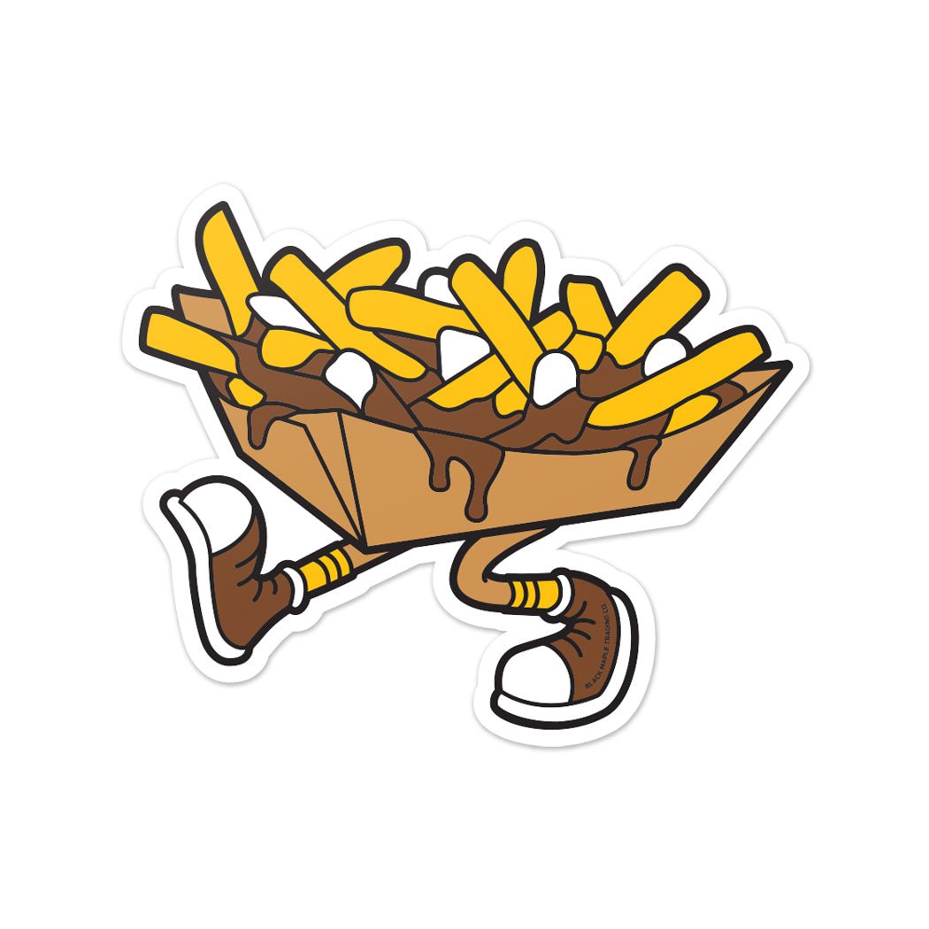 The Best Poutine Sticker – Black Maple Trading Co.