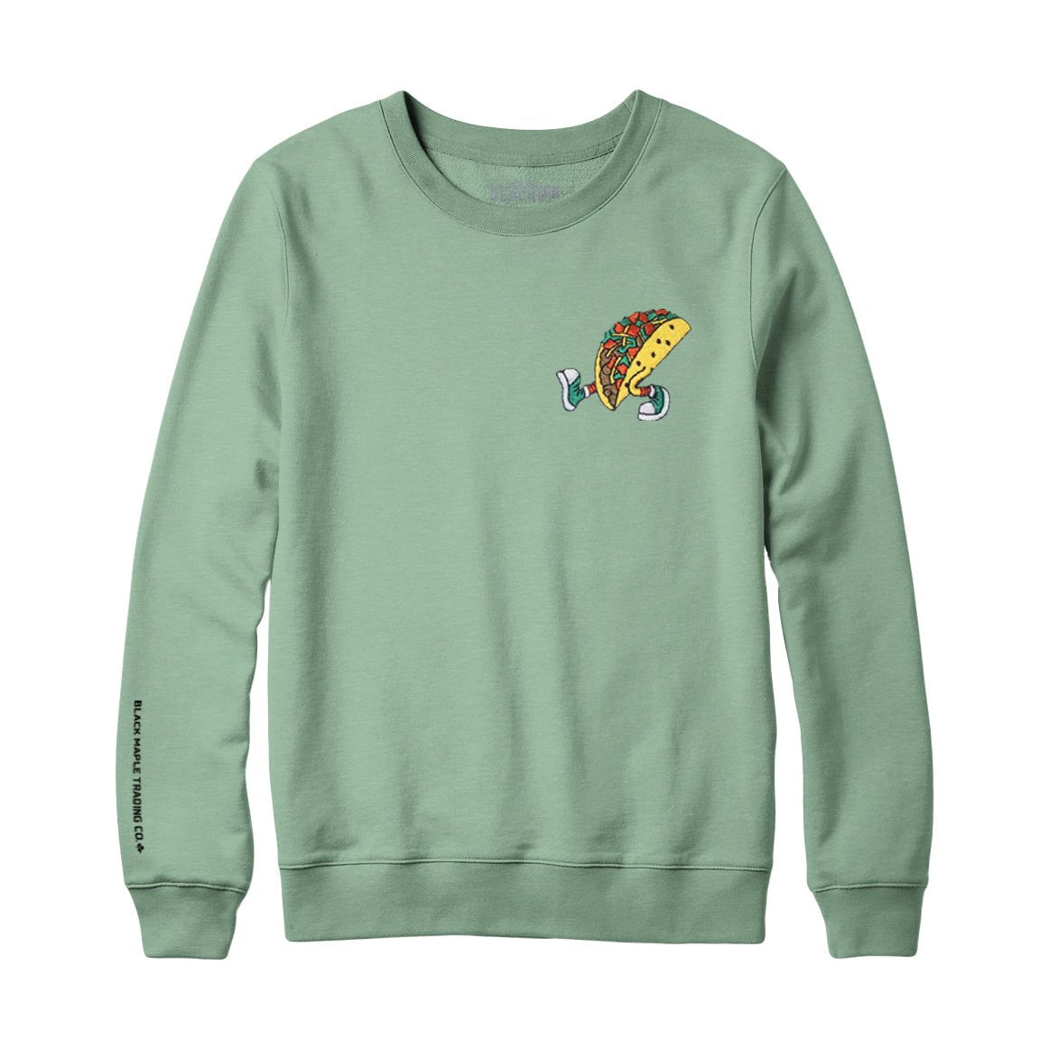 The Best Taco Embroidered Sweatshirt and Hoodie