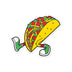 The Best Taco Sticker
