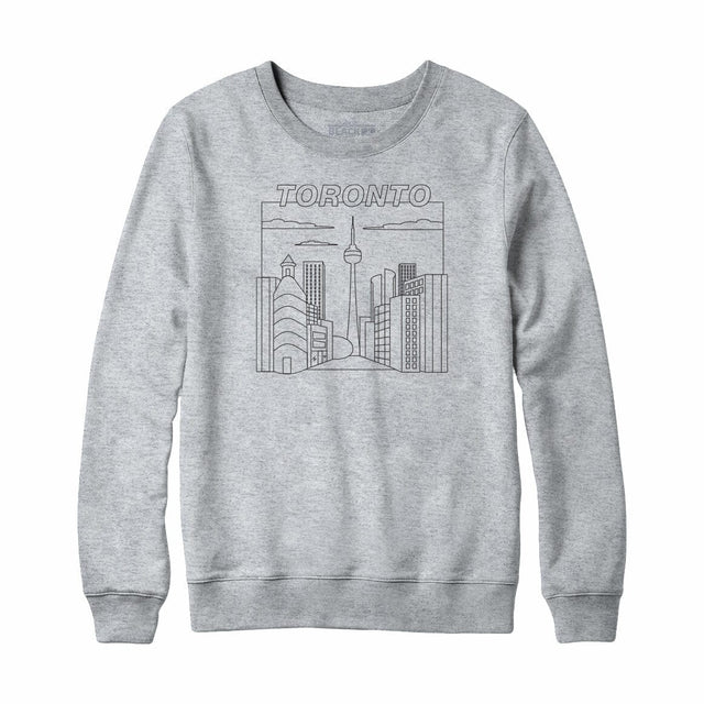 Toronto Perspective Crewneck Sweatshirt Athletic Heather