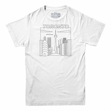 Toronto Perspective Mens T-shirt White