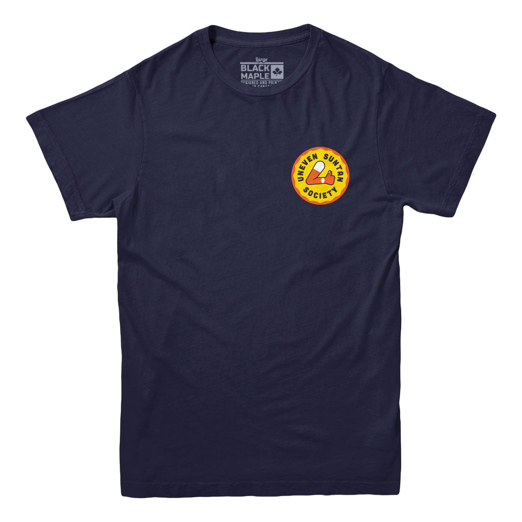 Uneven Sun Tan Society T-Shirt