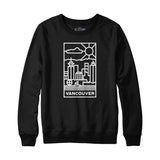 Vancouver Stained Glass Light Logo Sweatshirt Hoodie