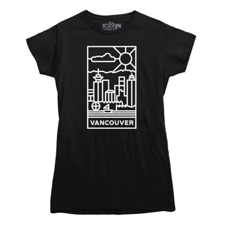 Vancouver Stained Glass Light Logo T-shirt