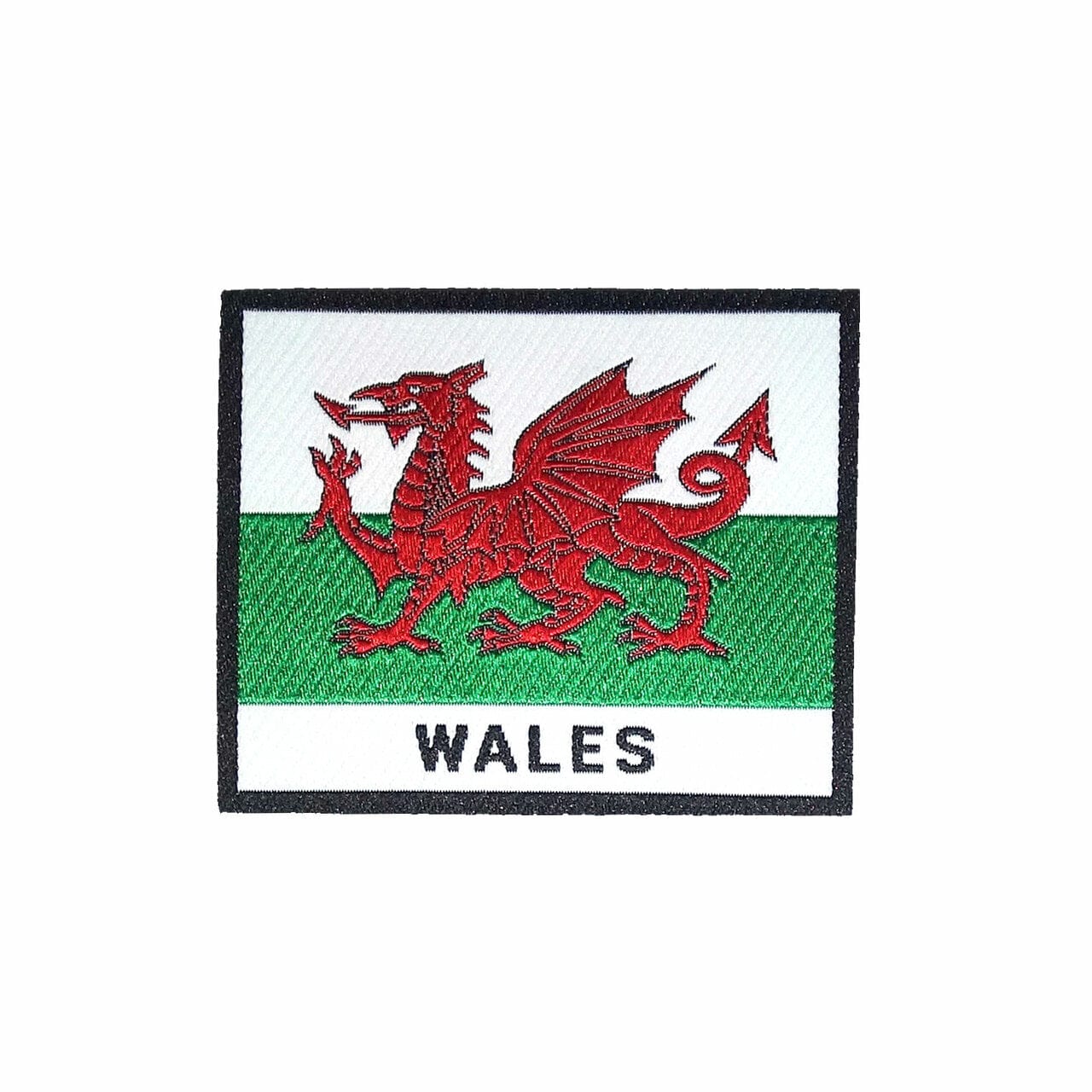 Wales Flag Iron On Patch – Black Maple Trading Co.