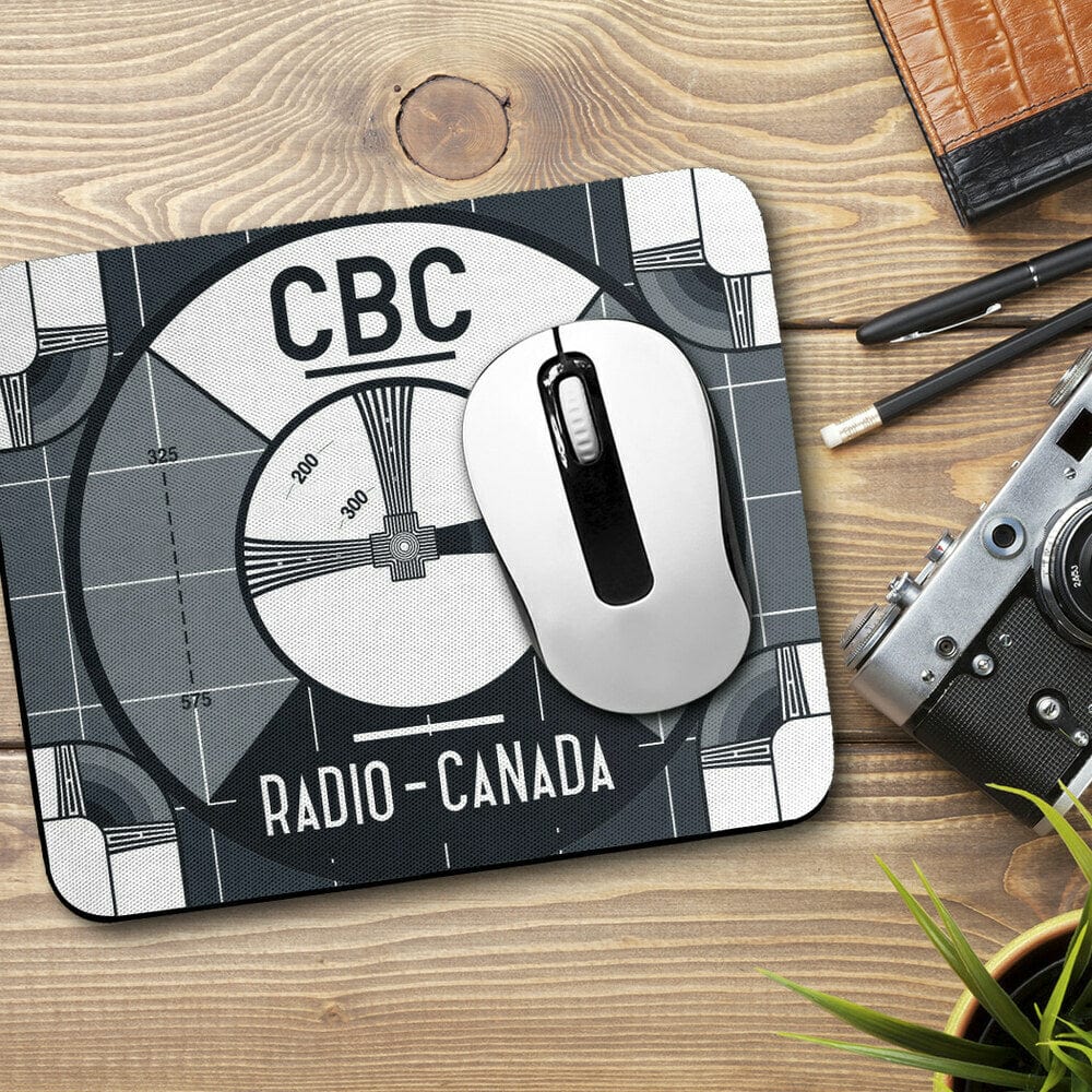 CBC TV Test Pattern Mouse Pad