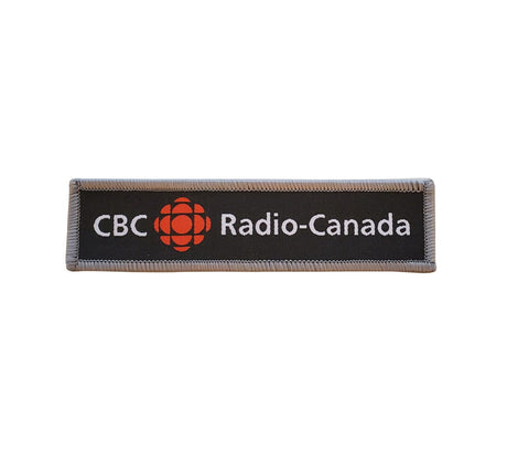 CBC Elongated Patch Black with Gray
